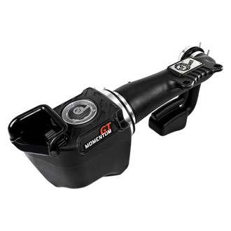 aFe® - Momentum® GT Plastic Black Cold Air Intake System with Pro Dry S Gray Filter With Housing With Sight Window