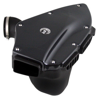 aFe® - Magnum Force® Stage 2 Si Aluminum Carbon Fiber Cold Air Intake System with Pro Dry S Gray Filter