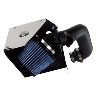 aFe® - Magnum Force® Stage 2 Aluminum Black Cold Air Intake System with Pro 5R Blue Filter