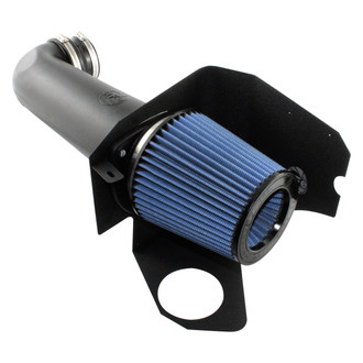 aFe® - Magnum Force® Stage 2 Aluminum Black Cold Air Intake System with Pro 5R Blue Filter