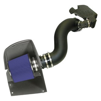 aFe® - Magnum Force® Stage 2 Aluminum Black Cold Air Intake System with Pro 5R Blue Filter