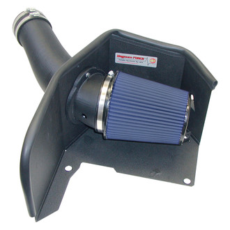aFe® - Magnum Force® Stage 2 Aluminum Black Cold Air Intake System with Pro 5R Blue Filter