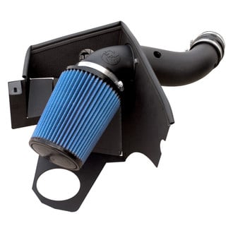 aFe® - Magnum Force® Stage 2 Aluminum Black Cold Air Intake System with Pro 5R Blue Filter