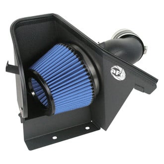 aFe® - Magnum Force® Stage 2 Aluminum Black Cold Air Intake System with Pro 5R Blue Filter