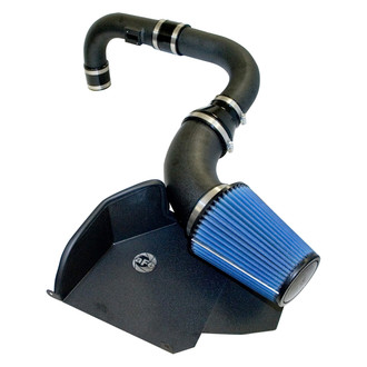 aFe® - Magnum Force® Stage 2 Aluminum Black Cold Air Intake System with Pro 5R Blue Filter