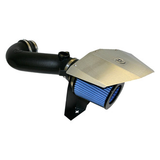 aFe® - Magnum Force® Stage 2 Aluminum Black Cold Air Intake System with Pro 5R Blue Filter