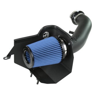 aFe® - Magnum Force® Stage 2 Aluminum Black Cold Air Intake System with Pro 5R Blue Filter