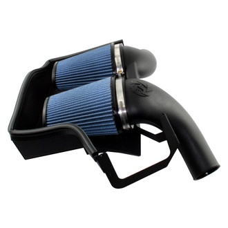 aFe® - Magnum Force® Stage 2 Aluminum Black Cold Air Intake System with Pro 5R Blue Filter