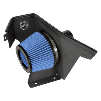 aFe® - Magnum Force® Stage 2 Aluminum Black Cold Air Intake System with Pro 5R Blue Filter
