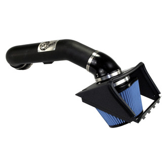 aFe® - Magnum Force® Stage 2 Aluminum Black Cold Air Intake System with Pro 5R Blue Filter