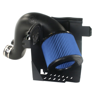 aFe® - Magnum Force® Stage 2 Aluminum Black Cold Air Intake System with Pro 5R Blue Filter