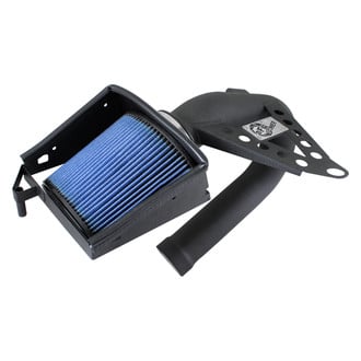 aFe® - Magnum Force® Stage 2 Aluminum Black Cold Air Intake System with Pro 5R Blue Filter