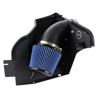 aFe® - Magnum Force® Stage 2 Aluminum Black Cold Air Intake System with Pro 5R Blue Filter