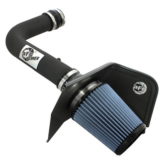 aFe® - Magnum Force® Stage 2 Aluminum Black Cold Air Intake System with Pro 5R Blue Filter