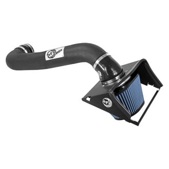 aFe® - Magnum Force® Stage 2 Aluminum Black Cold Air Intake System with Pro 5R Blue Filter
