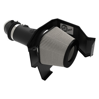 aFe® - Magnum Force® Stage 2 Plastic Black Cold Air Intake System with Pro Dry S Gray Filter