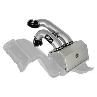 aFe® - Magnum Force® Stage 2 Super Raptor Aluminum Brushed Polished Cold Air Intake System with Pro 5R Blue Filter