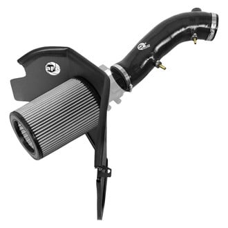 aFe® - Magnum Force® Stage 2 Plastic Black Cold Air Intake System with Pro Dry S Gray Filter