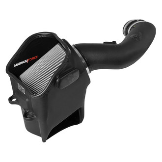 aFe® - Magnum Force® Stage 2 Plastic Black Cold Air Intake System with Pro Dry S Gray Filter