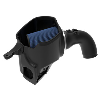 aFe® - Magnum Force® Stage 2 Plastic Black Cold Air Intake System with Pro 5R Blue Filter