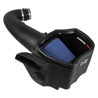 aFe® - Magnum Force® Stage 2 Plastic Black Cold Air Intake System with Pro 5R Blue Filter