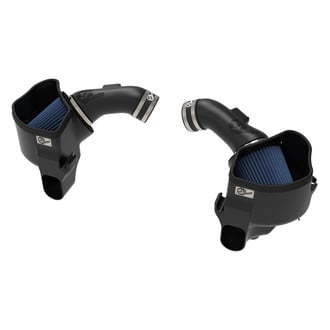 aFe® - Magnum Force® Stage 2 Plastic Black Cold Air Intake System with Pro 5R Blue Filter
