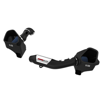 aFe® - Magnum Force® Stage 2 Plastic Black Cold Air Intake System with Pro 5R Blue Filter