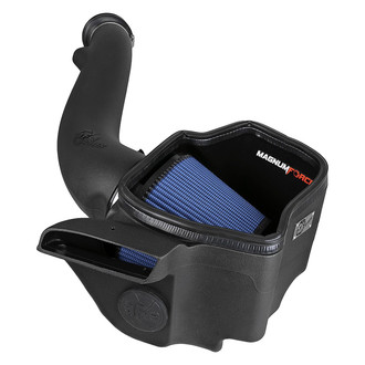 aFe® - Magnum Force® Stage 2 Plastic Black Cold Air Intake System with Pro 5R Blue Filter