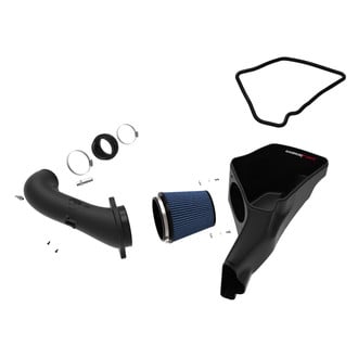 aFe® - Magnum Force® Stage 2 Plastic Black Cold Air Intake System with Pro 5R Blue Filter