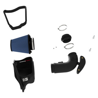 aFe® - Magnum Force® Stage 2 Plastic Black Cold Air Intake System with Pro 5R Blue Filter