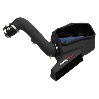 aFe® - Magnum Force® Stage 2 Plastic Black Cold Air Intake System with Pro 5R Blue Filter