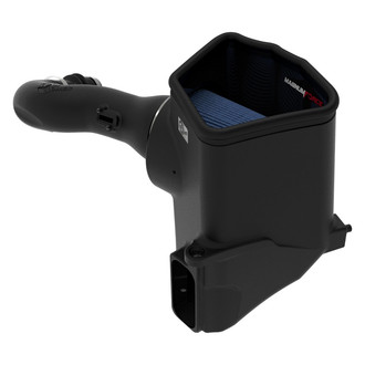 aFe® - Magnum Force® Stage 2 Plastic Black Cold Air Intake System with Pro 5R Blue Filter