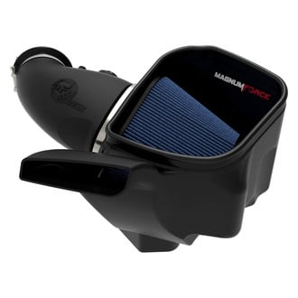 aFe® - Magnum Force® Stage 2 Plastic Black Cold Air Intake System with Pro 5R Blue Filter