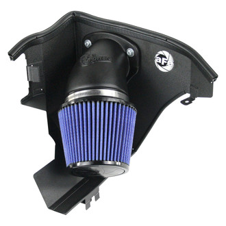 aFe® - Magnum Force® Stage 2 Aluminum Black Cold Air Intake System with Pro 5R Blue Filter
