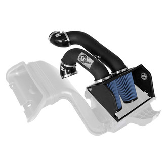 aFe® - Magnum Force® Stage 2 ST Aluminum Black Cold Air Intake System with Pro 5R Blue Filter