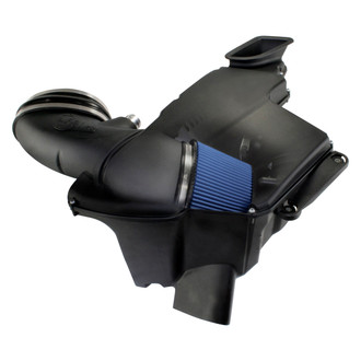 aFe® - Magnum Force® Stage 2 Aluminum Black Cold Air Intake System with Pro 5R Blue Filter