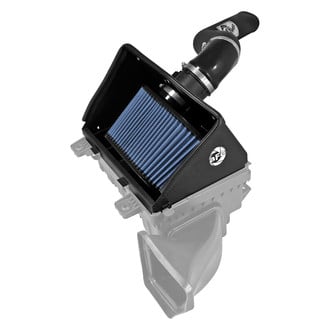 aFe® - Magnum Force® Stage 2 Aluminum Black Cold Air Intake System with Pro 5R Blue Filter