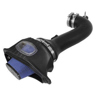 aFe® - Momentum® GT Aluminum Black Cold Air Intake System with Pro 5R Blue Filter