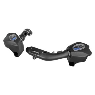 aFe® - Black Series Momentum® Plastic Black Cold Air Intake System with Pro 5R Blue Filter