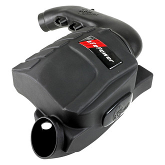 aFe® - Magnum Force® Stage 2 Si Aluminum Black Cold Air Intake System with Pro 5R Blue Filter