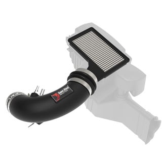 aFe® - Magnum Force Super Stock Black Cold Air Intake System with Pro Dry S Gray Filter
