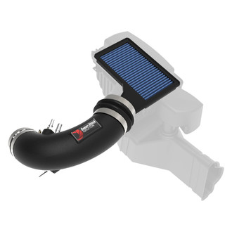 aFe® - Magnum Force Super Stock Black Cold Air Intake System with Pro 5R Blue Filter