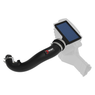 aFe® - Magnum Force Super Stock Black Cold Air Intake System with Pro 5R Blue Filter