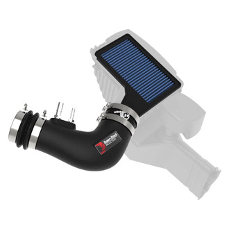 aFe® - Magnum Force Super Stock Black Cold Air Intake System with Pro 5R Blue Filter