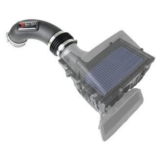 aFe® - Magnum Force Super Stock Black Cold Air Intake System with Pro 5R Blue Filter