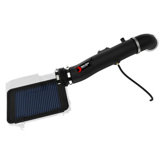 aFe® - Magnum Force Super Stock Black Cold Air Intake System with Pro 5R Blue Filter