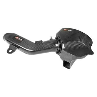 aFe® - Black Series Momentum® Aluminum Black Carbon Fiber Cold Air Intake System with Pro Dry S Gray Filter