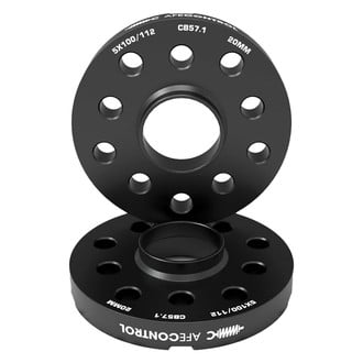 aFe® - Black Anodized CNC Machined 6061-T6 Aluminum Wheel Spacers