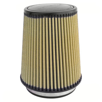 aFe® - Magnum Flow® Pro Guard 7 Round Tapered Tan Air Filter (5.5" F x 7" B x 5.5" T x 8" H)