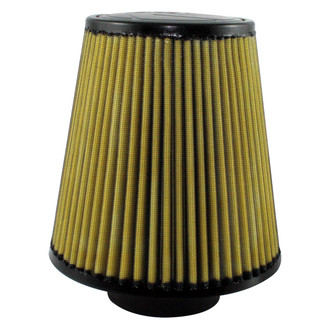 aFe® - Magnum Flow® Pro Guard 7 Round Tapered Tan Air Filter (3.5" F x 8" B x 5.5" T x 8" H)